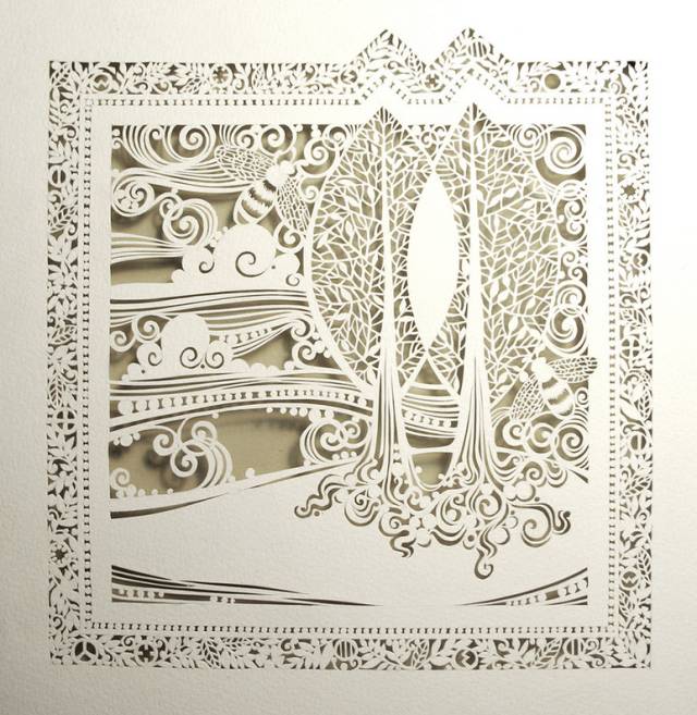 3D光影纸雕灯,开灯那一刹那,被惊艳到了!