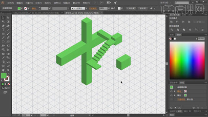 第十一期 AI-矛盾空间打造立体字 七夕